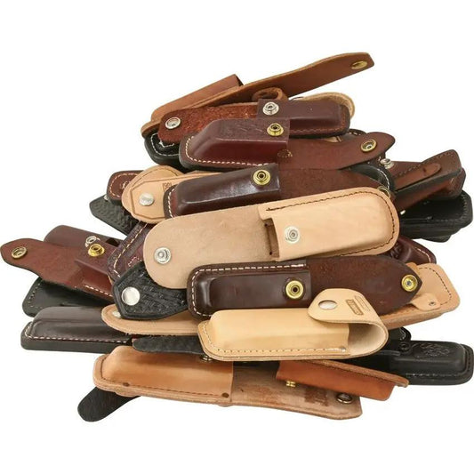 Generic Folding Knife Sheath Assortment SH158 - 50 Piece Bulk Pack With Various Sizes by Sheaths