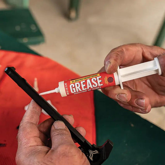 Shooters Choice Firearm Grease Syringe - 10ml Semi-Synthetic Lubricant For All Sliding Surfaces And Mechanisms by Shooters Choice