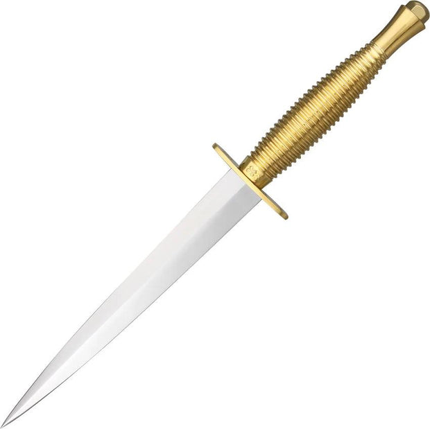J. Adams Sheffield England Commando Dagger SYKES FAIRBAIRN GOLD by J. Adams Sheffield England
