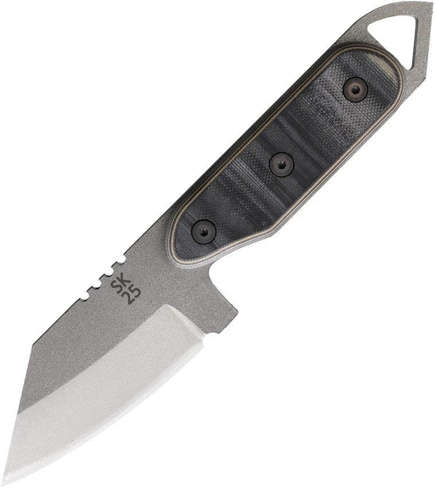 Shed Knives 2025 Tanto Fixed Blade Cam SK25USCT by Shed Knives