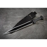 Reapr Tac Meridius Machete 11005 Rugged Tactical Machete 18 Inch Black Oxide Blade For Outdoor Professionals by Reapr