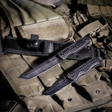 Reapr Tac Tanto Set 11008 Dual Knife System for Outdoor EDC and Preparedness with Rugged Fixed and Folding Knives by Reapr
