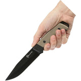 Reapr Brigade Fixed Blade Knife 5 Inch Full Tang Rugged For Campers Hikers Survivalists Outdoor Enthusiasts by Reapr