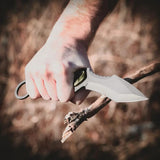 Reapr Slamr Fixed Blade Knife For Campers And Hikers Rugged Outdoor Companion For Any Adventure by Reapr