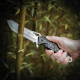 Reapr Javelin Fixed Blade Knife 5.5 Inch Matte Finish Tanto with Full Tang for Outdoor Enthusiasts and Professionals by Reapr