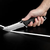 Reapr Javelin Fixed Blade Knife 5.5 Inch Matte Finish Tanto with Full Tang for Outdoor Enthusiasts and Professionals by Reapr