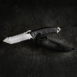 Reapr Javelin Fixed Blade Knife 5.5 Inch Matte Finish Tanto with Full Tang for Outdoor Enthusiasts and Professionals by Reapr