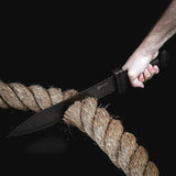 Reapr Legion Sword 11019 Outdoor Tactical Blade 13in Partially Serrated 20in Overall Black Stonewash Finish by Reapr