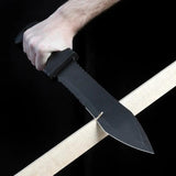 Reapr Legion Sword 11019 Outdoor Tactical Blade 13in Partially Serrated 20in Overall Black Stonewash Finish by Reapr