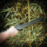Reapr Legion Sword 11019 Outdoor Tactical Blade 13in Partially Serrated 20in Overall Black Stonewash Finish by Reapr