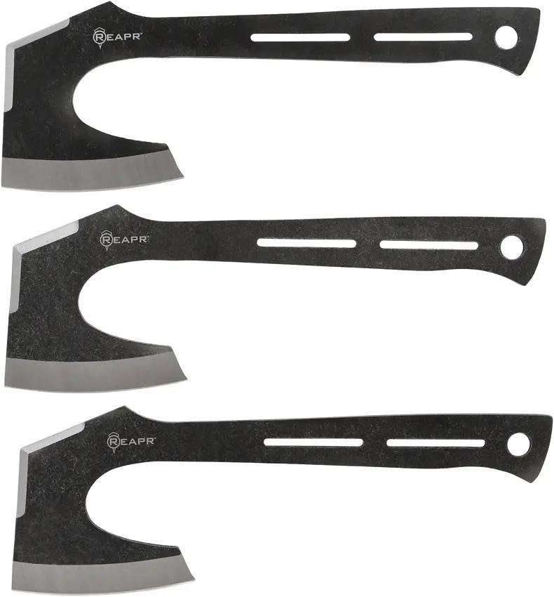 Reapr Chuk Throwing Axe Set 11023 Durable 11 Inch One Piece Stainless Steel For Beginners And Range Sessions by Reapr