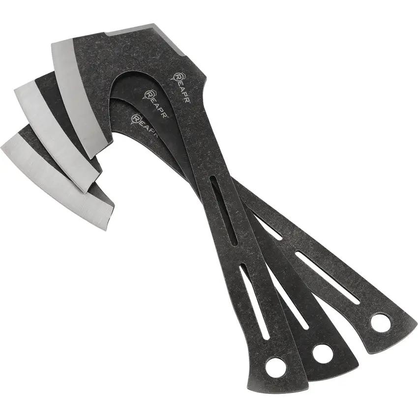 Reapr Chuk Throwing Axe Set 11023 Durable 11 Inch One Piece Stainless Steel For Beginners And Range Sessions by Reapr