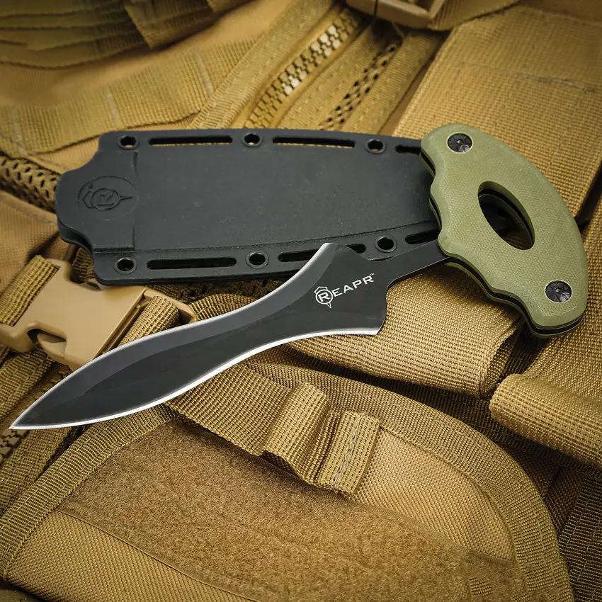 Reapr Versa Push Dagger 11042 Compact High Reliability For Outdoor Enthusiasts And Personal Safety Gear by Reapr