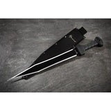 Reapr Meridius Sword 11705 Display Ready 25In Overall 18In Black Powder Coated 420 Stainless Blade For Collectors Cosplay by Reapr
