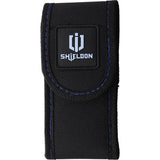 Shieldon Colibri Linerlock - 3 Inch Stonewash 154CM Blade With Blue G10 Handle Extended Tang by Shieldon