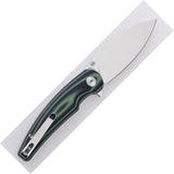 Shieldon Jalapenos Linerlock RD02A - 154CM Stainless Blade With Extended Tang And Pocket Clip by Shieldon