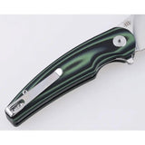 Shieldon Jalapenos Linerlock RD02A - 154CM Stainless Blade With Extended Tang And Pocket Clip by Shieldon