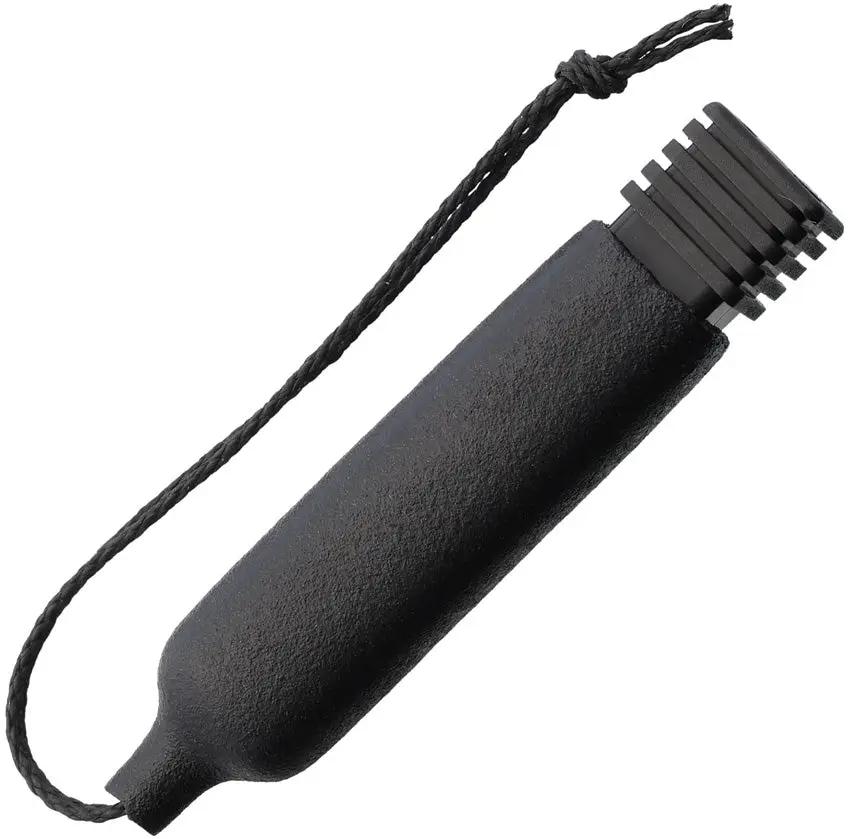 Shomer-Tec Zip Fire ZFR - Compact Fire Starter With 2-In Ferro Rod, Waxed Jute, Razor Blade Striker by Shomer-Tec