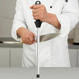 Sharpal Ceramic Sharpening Rod 109R - 12 Inch 3000 Grit With Built In 20 Degree Guides by Sharpal
