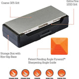 Sharpal Dual-Grit Diamond Whetstone 156N - MirrorFlat Technology For Even Contact And Precise Sharpening by Sharpal