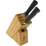 Shun Sora Build A Block Set VBS3310 - 8 Inch Chef Knife With Honing Steel And Six Slot Storage Block by Shun