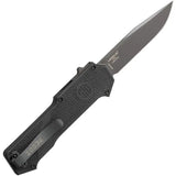 SIG Auto Compound OTF 36032 - 3.5 Inch CPM S30V Clip Point Blade With Gray PVD Coated Finish And Ambidextrous Deployment by SIG