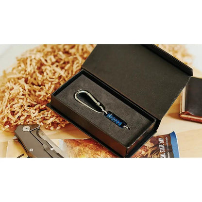 SILIPAC Mag-Beads Stainless SS-MB-BL - Blue PVD Coated Stainless Construction With Carabiner, Boxed by SILIPAC