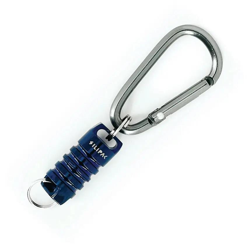 SILIPAC Mag-Beads Stainless SS-MB-BL - Blue PVD Coated Stainless Construction With Carabiner, Boxed by SILIPAC