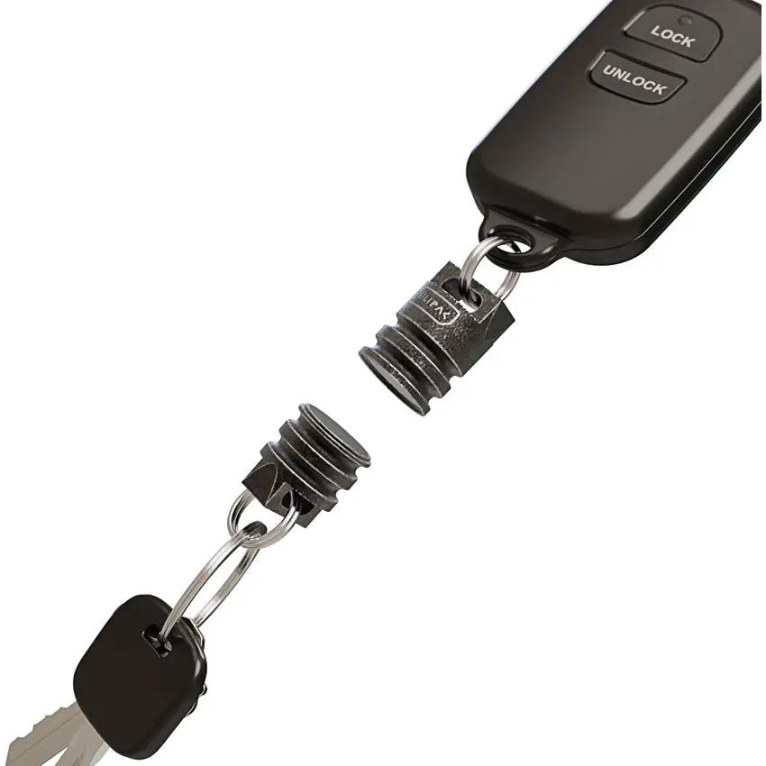 Silipac Mag Beads Stainless Steel SW - Stonewash Finish With Carabiner And Boxed by SILIPAC