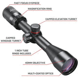 Simmons 8 Point 3-9x40mm Scope - Truplex Reticle With Coated Optics Waterproof And Shockproof by Simmons