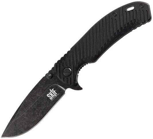 SKIF Knives Sturdy Framelock BSW Black 420SEB by SKIF Knives