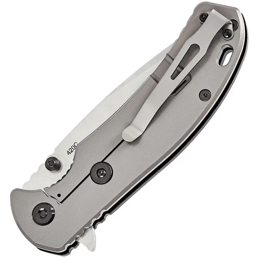 SKIF Knives Sturdy Framelock SW Black 9Cr18MoV Stainless Blade - Durable Everyday Carry Knife With Stonewash Finish by SKIF Knives