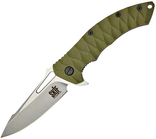 SKIF Knives Shark Framelock SW Olive 421SEG by SKIF Knives