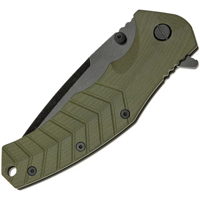 SKIF Knives Griffin Framelock BSW Olive 422SEBG by SKIF Knives