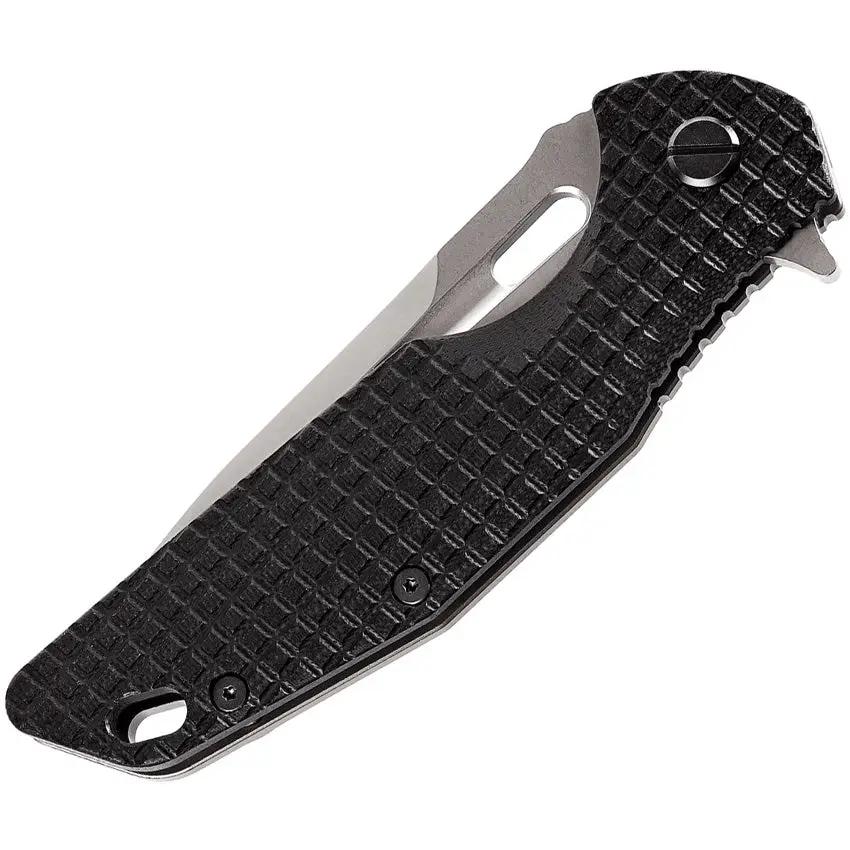 SKIF Knives Defender Framelock SW Black 423SE - 9Cr18MoV Stainless Blade With Textured G10 Handle by SKIF Knives
