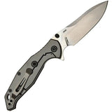 SKIF Knives Adventure Framelock SW Black 424SE - Durable 9Cr18MoV Blade, Stonewash Finish, G10 Handle by SKIF Knives