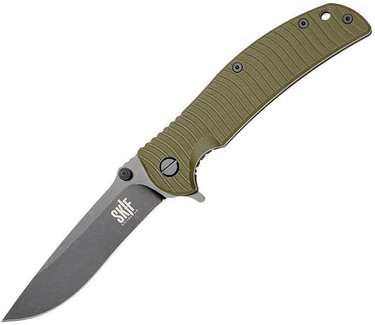 SKIF Knives Urbanite Framelock BSW Olive 425SEBG by SKIF Knives