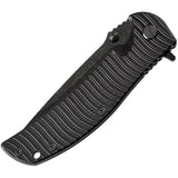SKIF Knives Urbanite Framelock BSW Black 9Cr18MoV - Durable G10 Handle Extended Tang by SKIF Knives