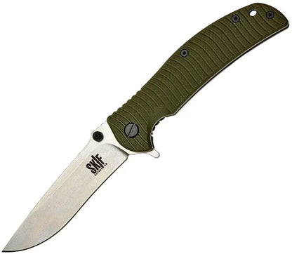 SKIF Knives Urbanite Framelock SW Olive 425SEG by SKIF Knives
