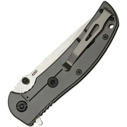 SKIF Knives Urbanite Framelock SW Black 425SE - 9Cr18MoV Blade, Textured G10 Handle, Extended Tang by SKIF Knives