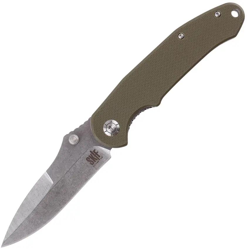 SKIF Knives Mouse Linerlock SW Olive IS-001OG by SKIF Knives