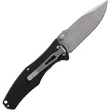SKIF Knives Hamster Linerlock SW Black IS003B Featuring Stonewash Three and a Half Inch Blade 8Cr13MoV Black G10 by SKIF Knives