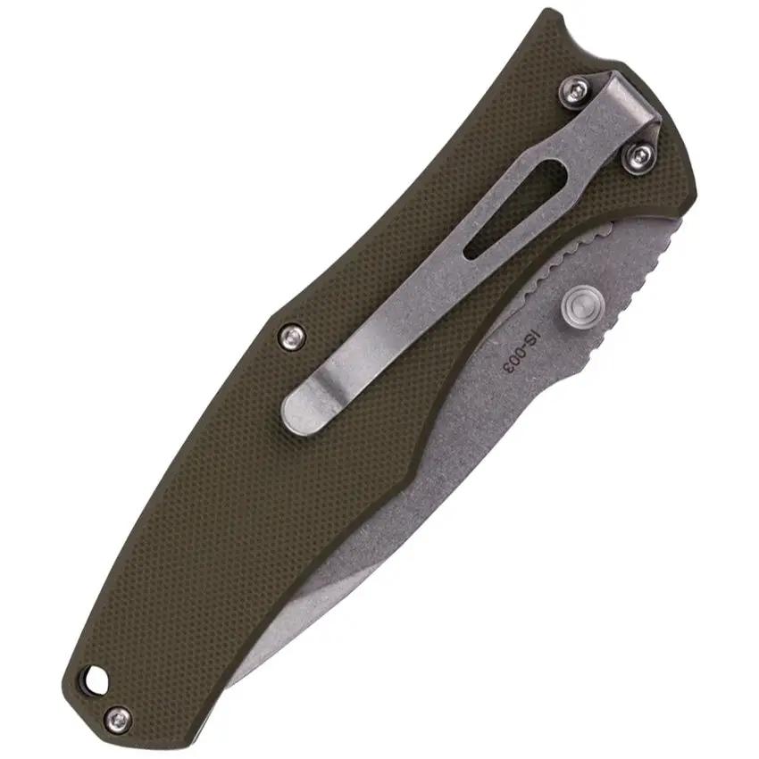 SKIF Knives Hamster Linerlock SW Olive IS-003OG by SKIF Knives