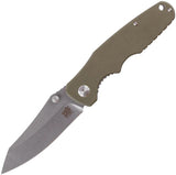 SKIF Knives Cutter Linerlock SW Olive IS-004OG by SKIF Knives