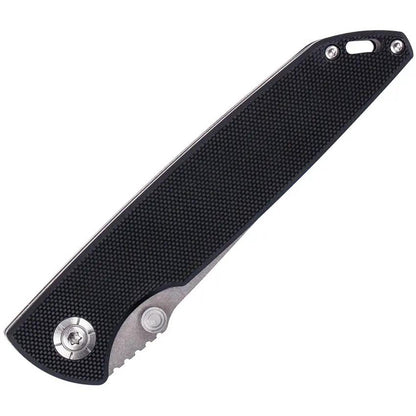 SKIF Knives Stylus Linerlock SW Black IS-009B - Stonewashed 8Cr13MoV Blade With Black G10 Handle by SKIF Knives