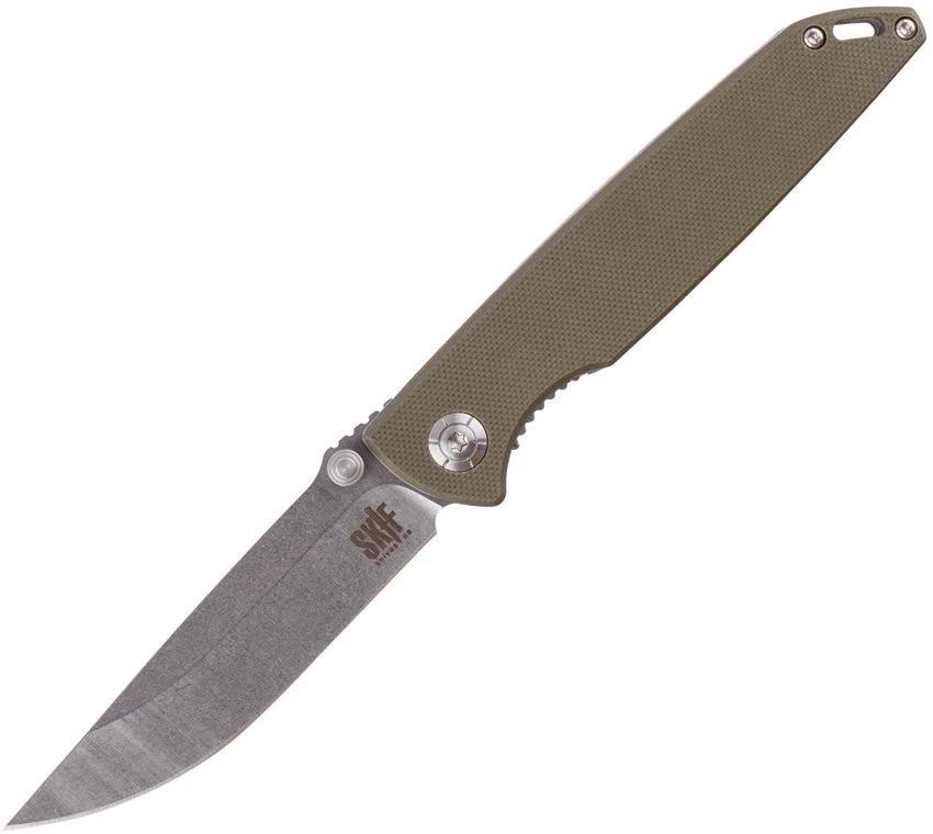 SKIF Knives Stylus Linerlock SW Olive IS-009OG by SKIF Knives