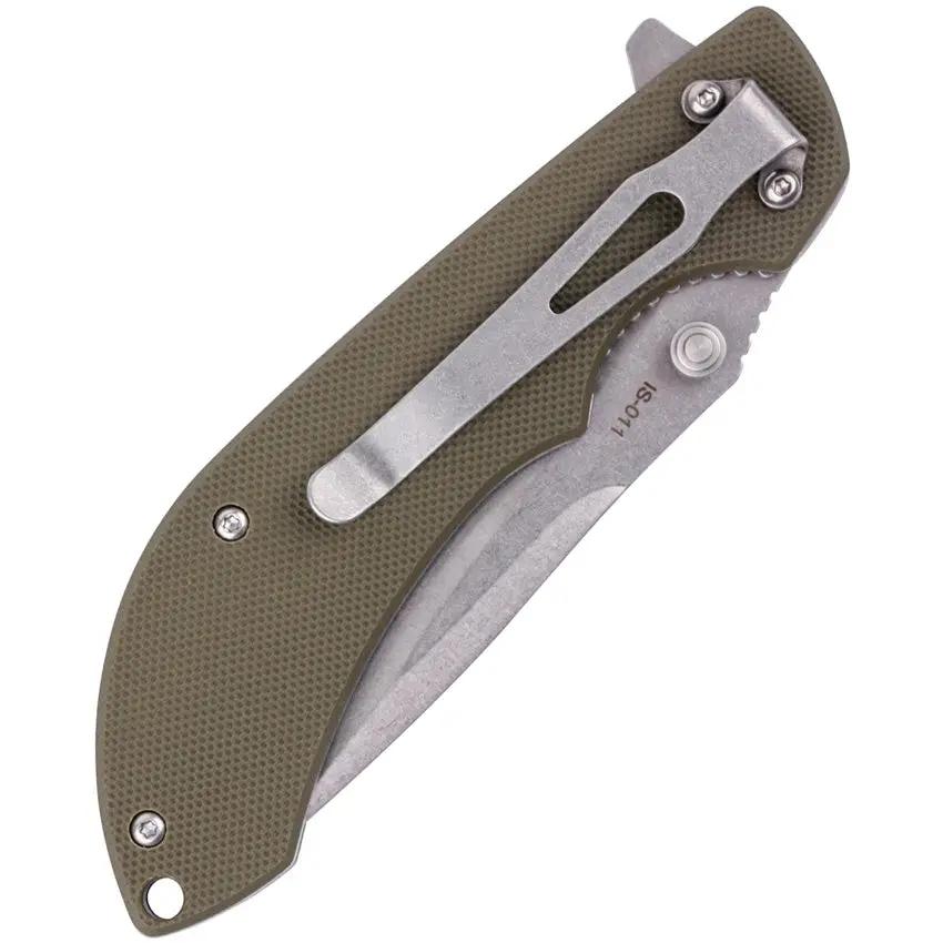SKIF Knives Spyke Linerlock SW Olive IS-011OG by SKIF Knives