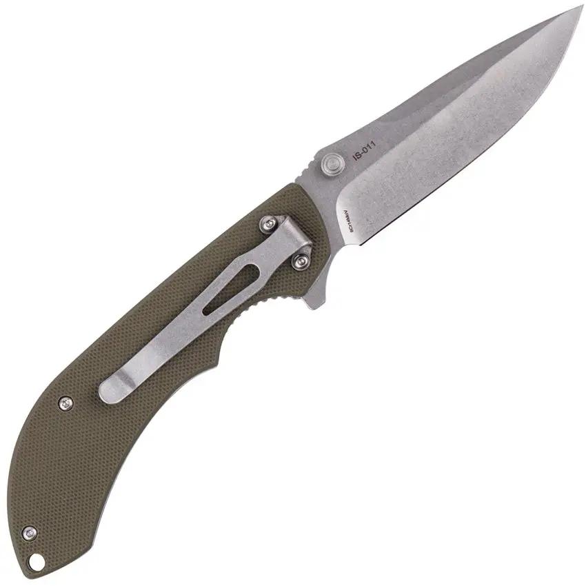 SKIF Knives Spyke Linerlock SW Olive IS-011OG by SKIF Knives