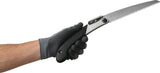 Silky Super Accel Folding Saw - Two Position Lock For In Line Or Flush Cutting 210mm Blade Black Rubber Handle by Silky