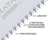 Silky Natanoko Hand Saw 330mm 129-33 - 13 Inch Stainless Blade With Large Teeth For Fast Cutting by Silky